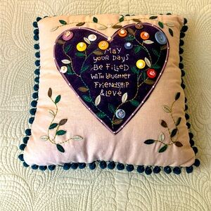 Decorative Accent Friendship Pillow